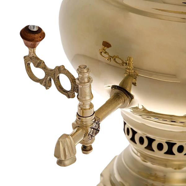  سماور زغالی ظرفیت 5 لیتر 