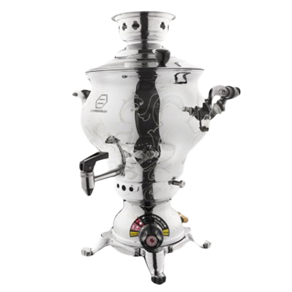 سماور گازی ماری تراش پایه ذغالی مجهز به ترموکوپل استاندارد GTM-144