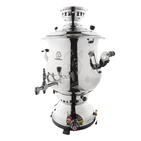 سماور گازی12 لیتری تراش مجهز به ترموکوپل استاندارد GTM-4000